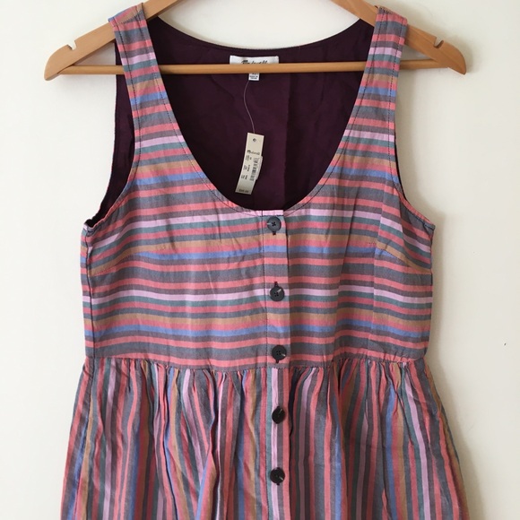 Madewell scoop neckline summer dress - Picture 6 of 11